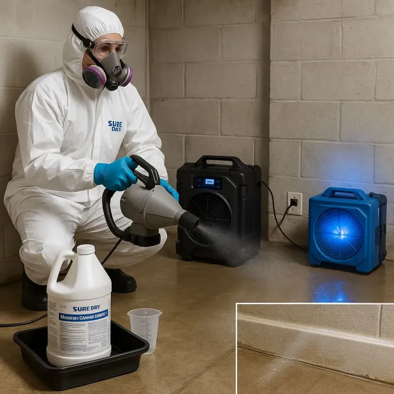 Sanitization and Odor Removal process in Orange Park, FL